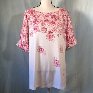 Karen Scott Plus Boatneck Top